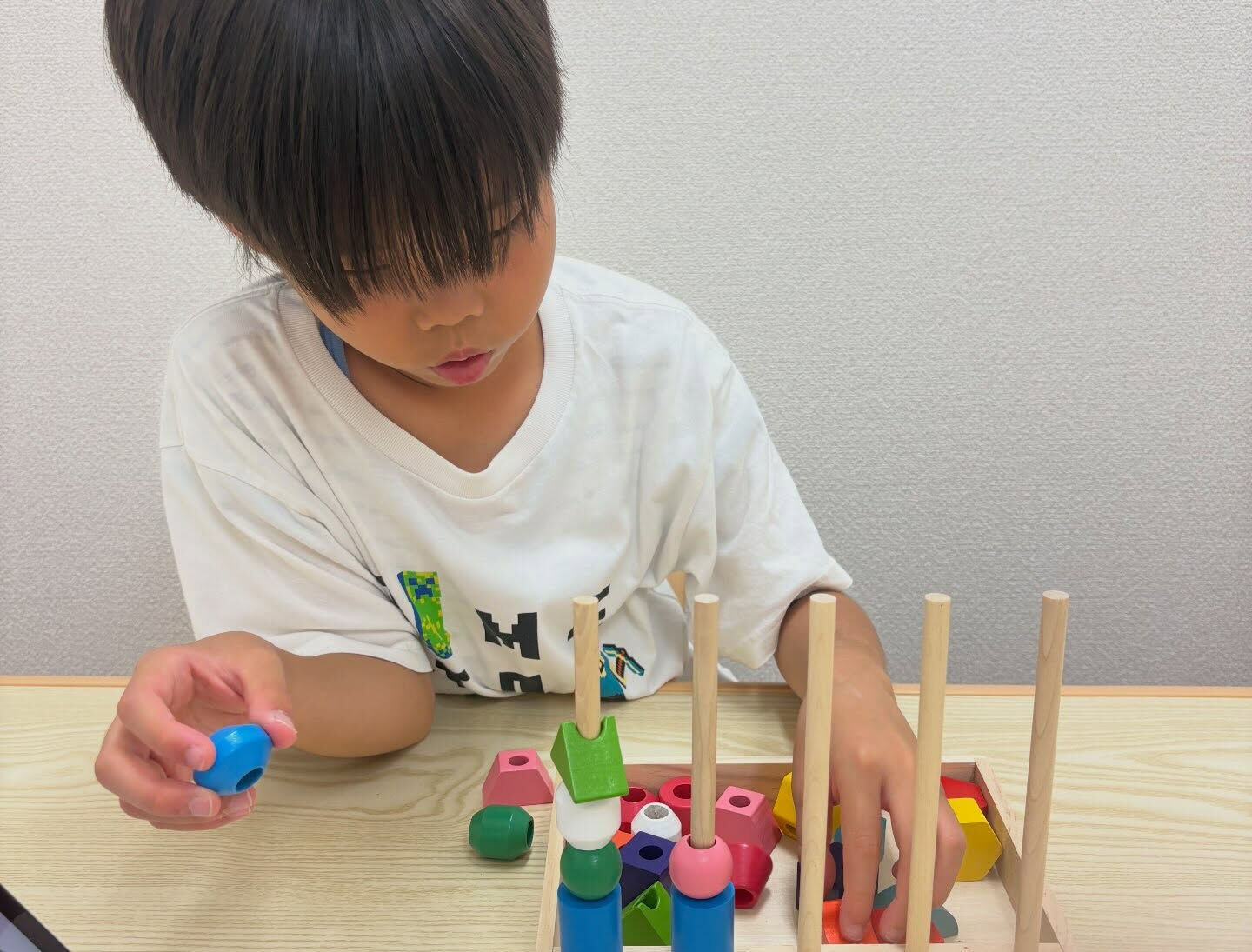 🧩指先をたくさん使って、楽しくチャレンジ💪