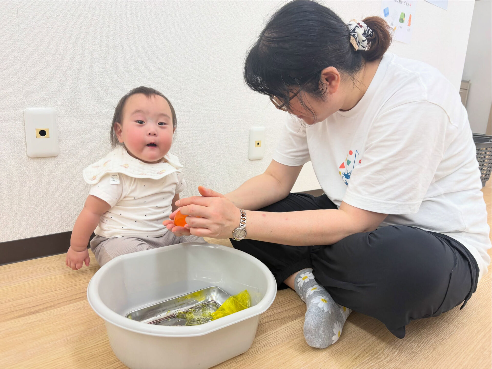 🧊✨ ひんやり寒天遊び✨🧊